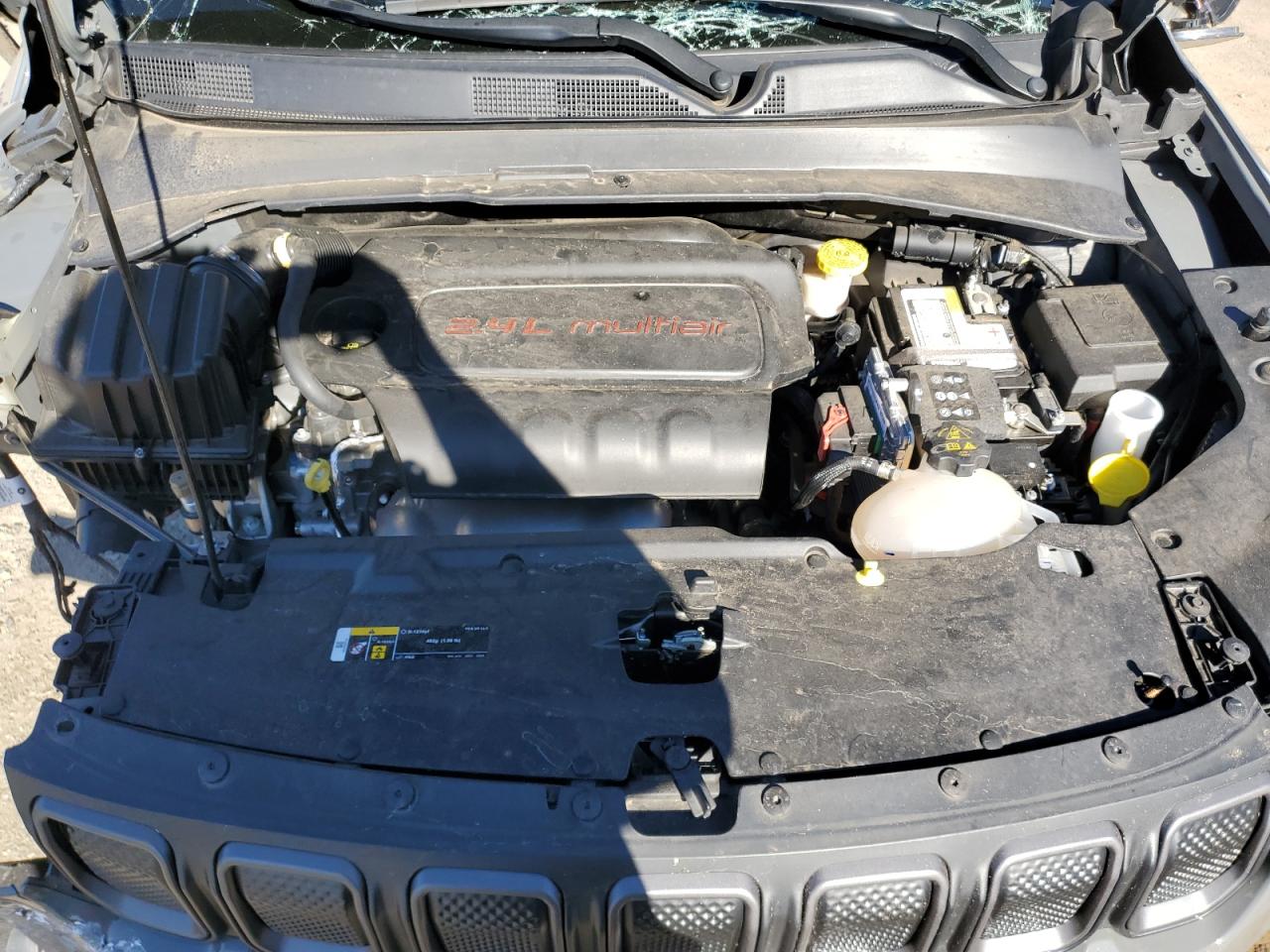 2022 Jeep Compass VIN 3C4NJDDB3NT227912 Copart auction photo, rollover damage thumbnail 12