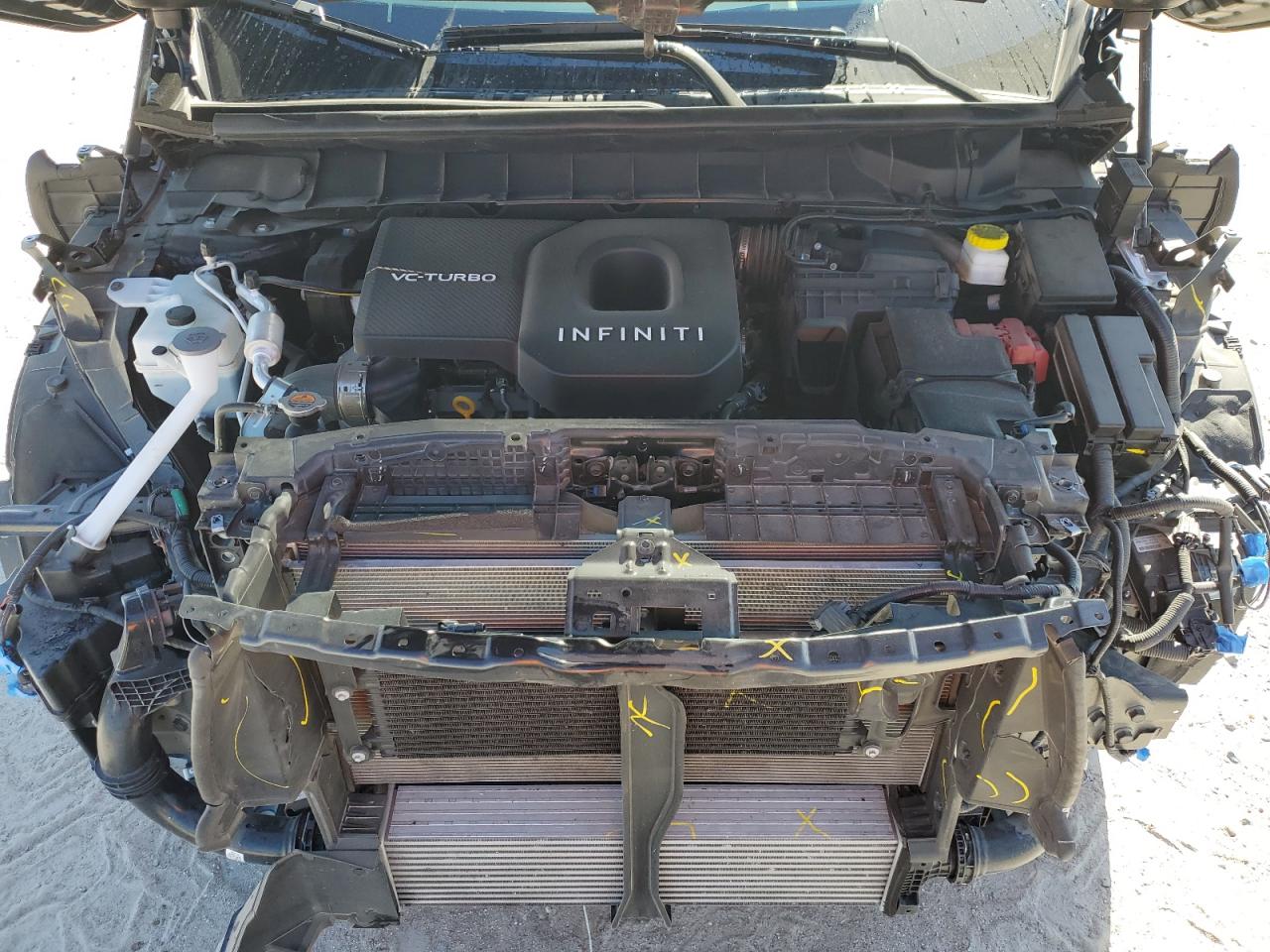 2025 Infiniti QX60 VIN 5N1AL1FRXSC331074 Copart auction photo, front end / minor dent/scratches damage thumbnail 12
