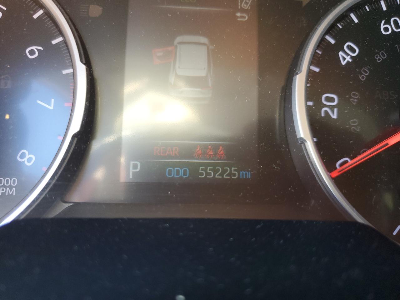 2019 Toyota RAV 4 VIN 2T3H1RFV3KW005778 Copart auction photo, rear end damage thumbnail 9