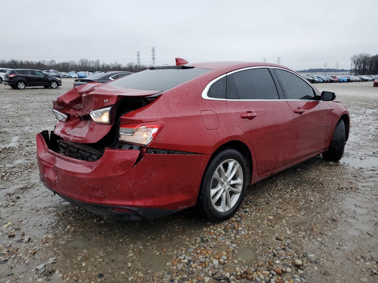 2016 Chevrolet Malibu VIN 1G1ZE5ST4GF269678 Copart auction photo, rear end damage thumbnail 3