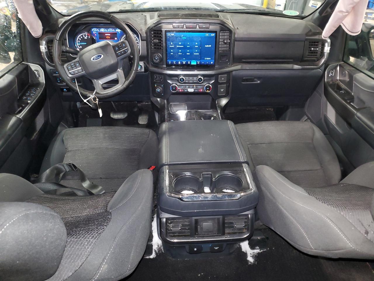 2023 Ford F-150 VIN 1FTFW1ED7PFA14527 Copart auction photo, side / top/roof damage thumbnail 8