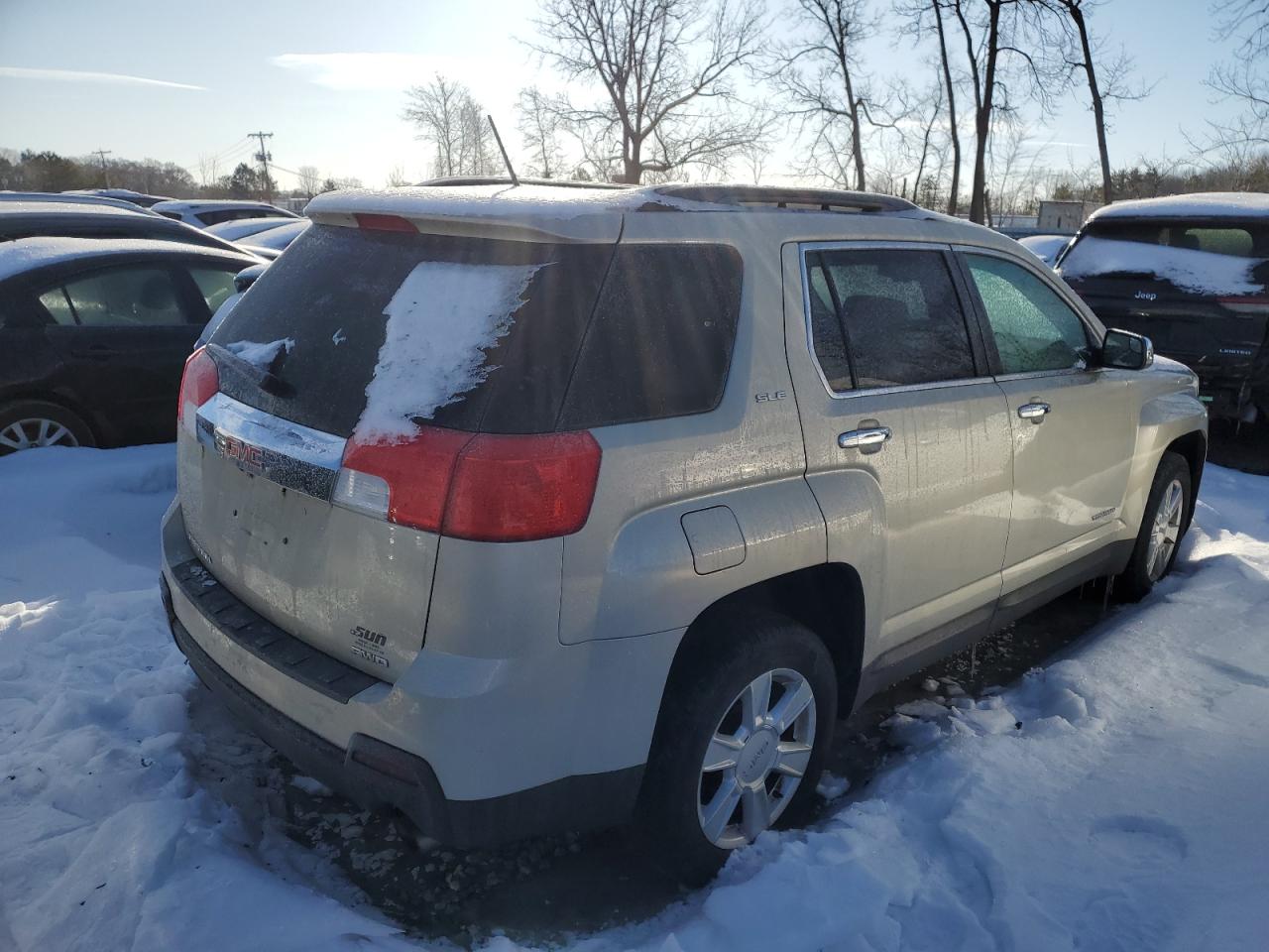 2013 GMC Terrain VIN 2GKFLTE34D6312961 Copart auction photo, front end damage thumbnail 3
