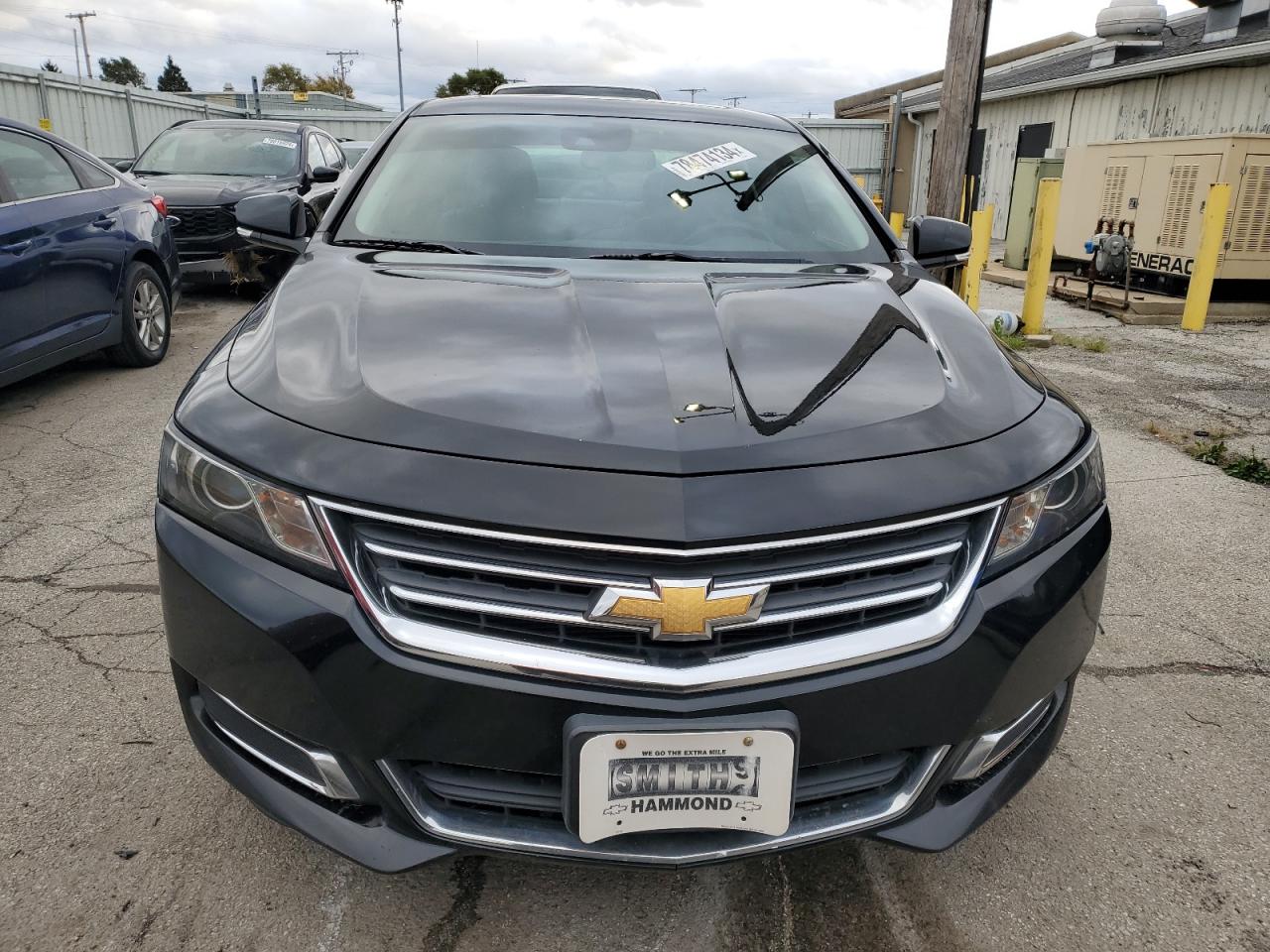 2015 Chevrolet Impala VIN 2G1125S37F9244531 Copart auction photo, side / front end damage thumbnail 5