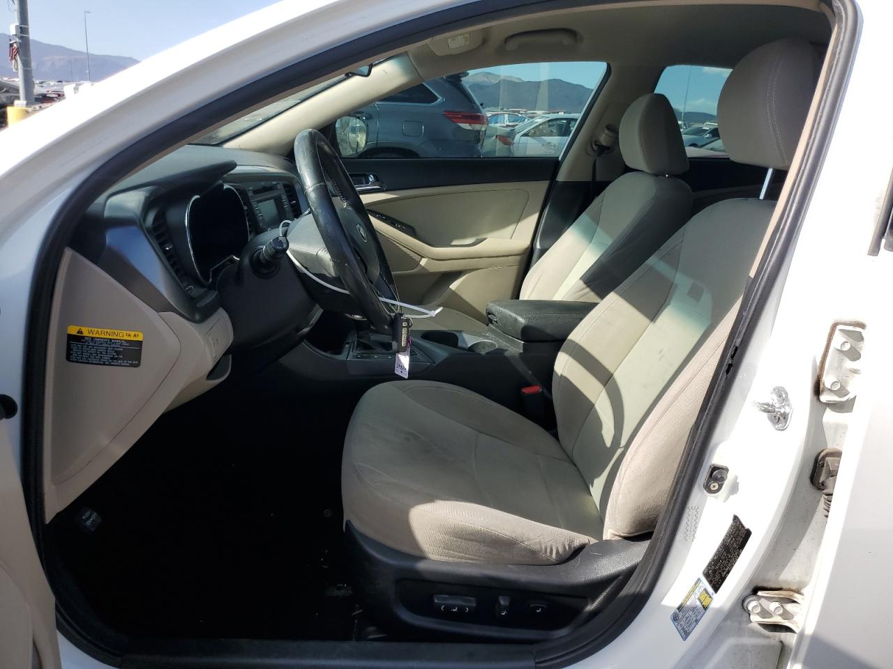 2013 KIA Optima VIN KNAGM4AD5D5049101 Copart auction photo, front end damage thumbnail 7
