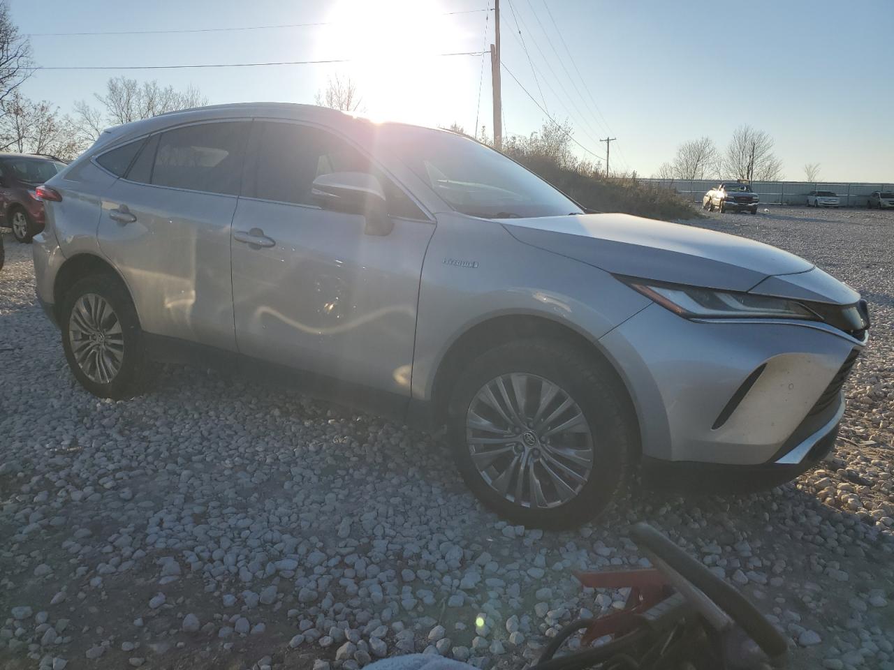 2021 Toyota Venza VIN JTEAAAAH4MJ019819 Copart auction photo, rear end damage thumbnail 4