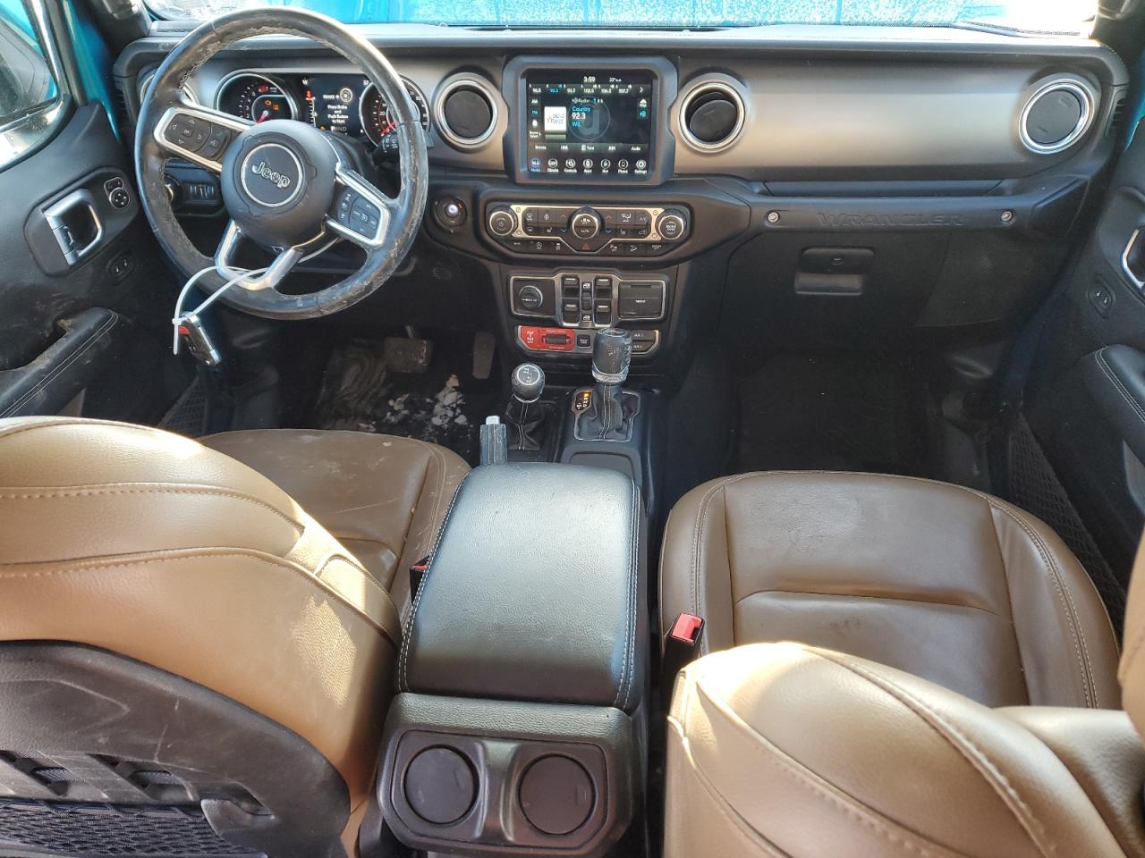 2020 Jeep Wrangler VIN 1C4HJXFN0LW178889 Copart auction photo, front end damage thumbnail 8