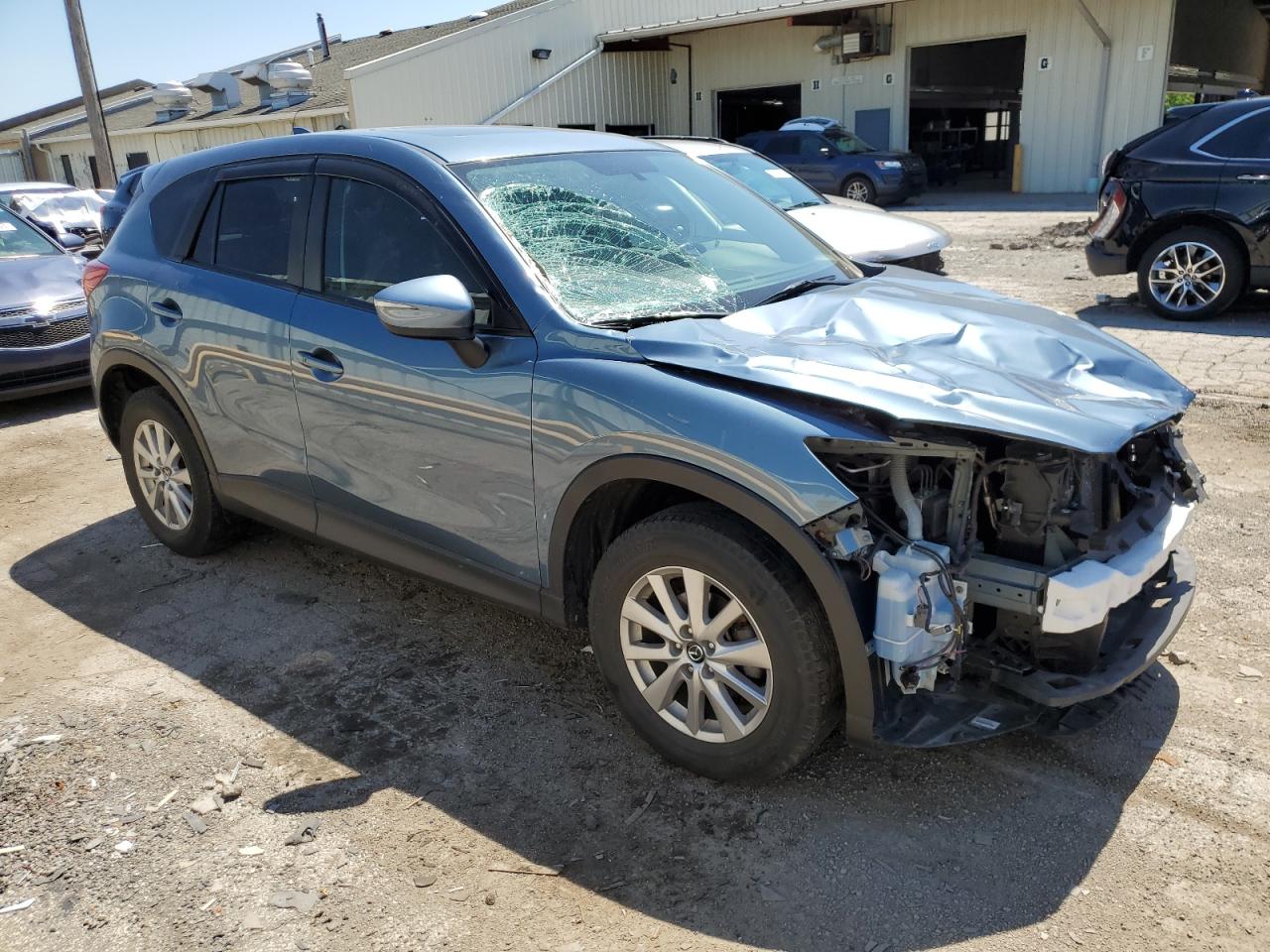 2016 Mazda CX-5 VIN JM3KE4CY7G0708279 Copart auction photo, front end damage thumbnail 4
