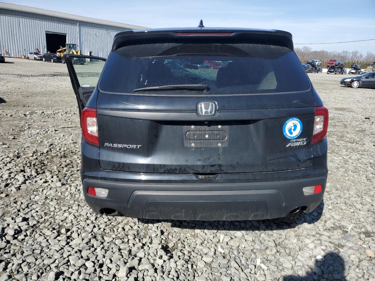 2020 Honda Passport VIN 5FNYF8H22LB017474 Copart auction photo, front end damage thumbnail 6