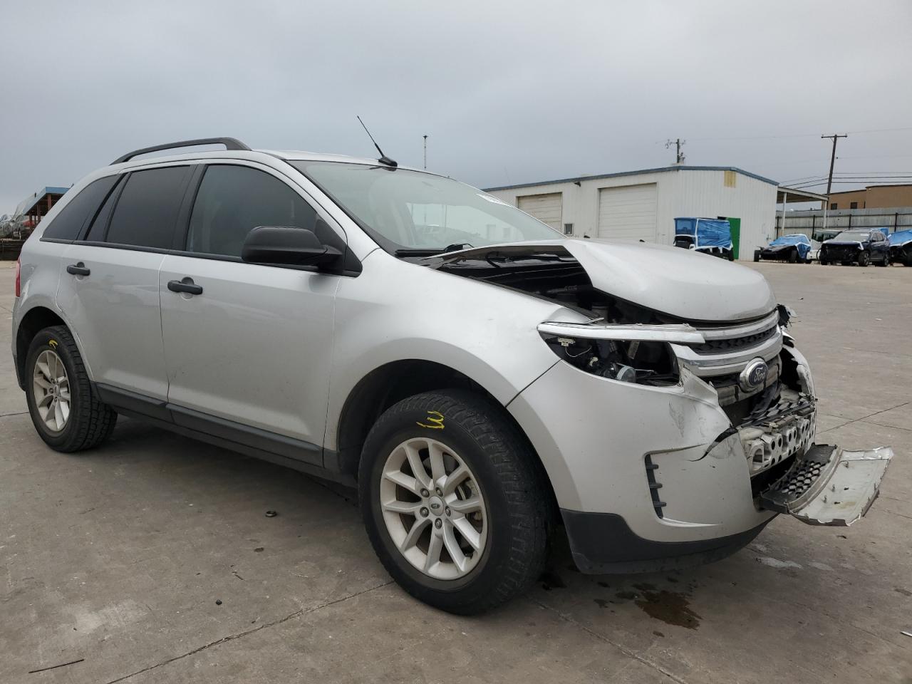 2014 Ford Edge VIN 2FMDK3GC0EBA24698 Copart auction photo, front end damage thumbnail 4