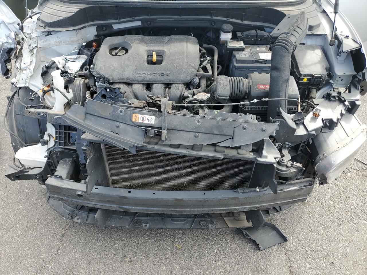 2020 KIA Soul VIN KNDJ23AU3L7097756 Copart auction photo, front end damage thumbnail 12