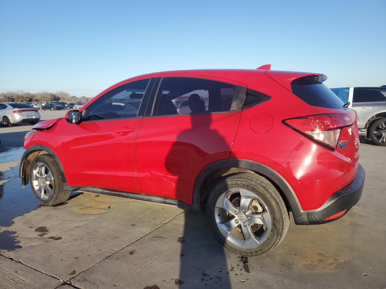 2017 Honda HR-V VIN 3CZRU5H37GM751430 Copart auction photo, front end / side damage thumbnail 2