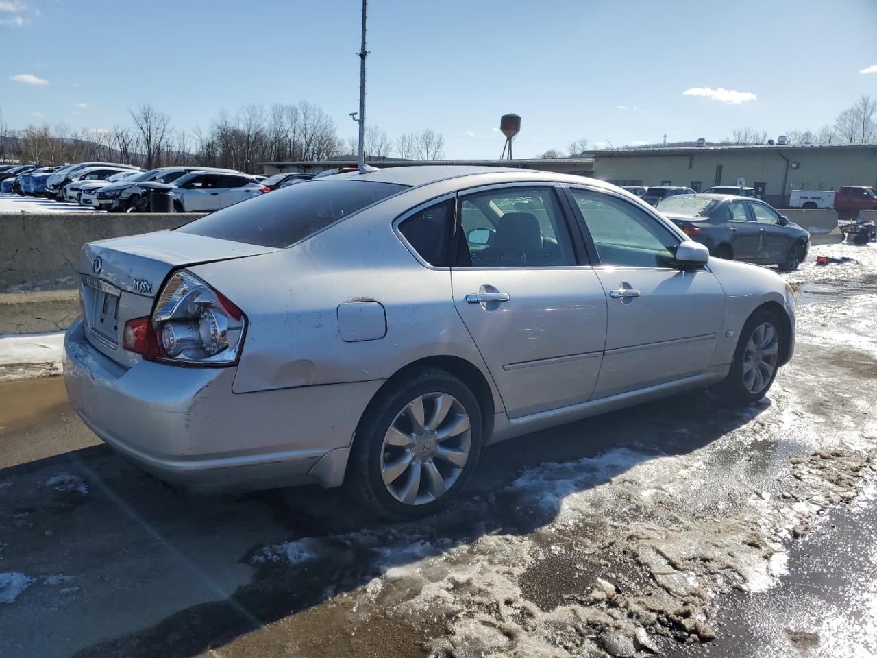 2007 Infiniti M VIN JNKAY01FX7M450577 Copart auction photo, rear end / front end damage thumbnail 3