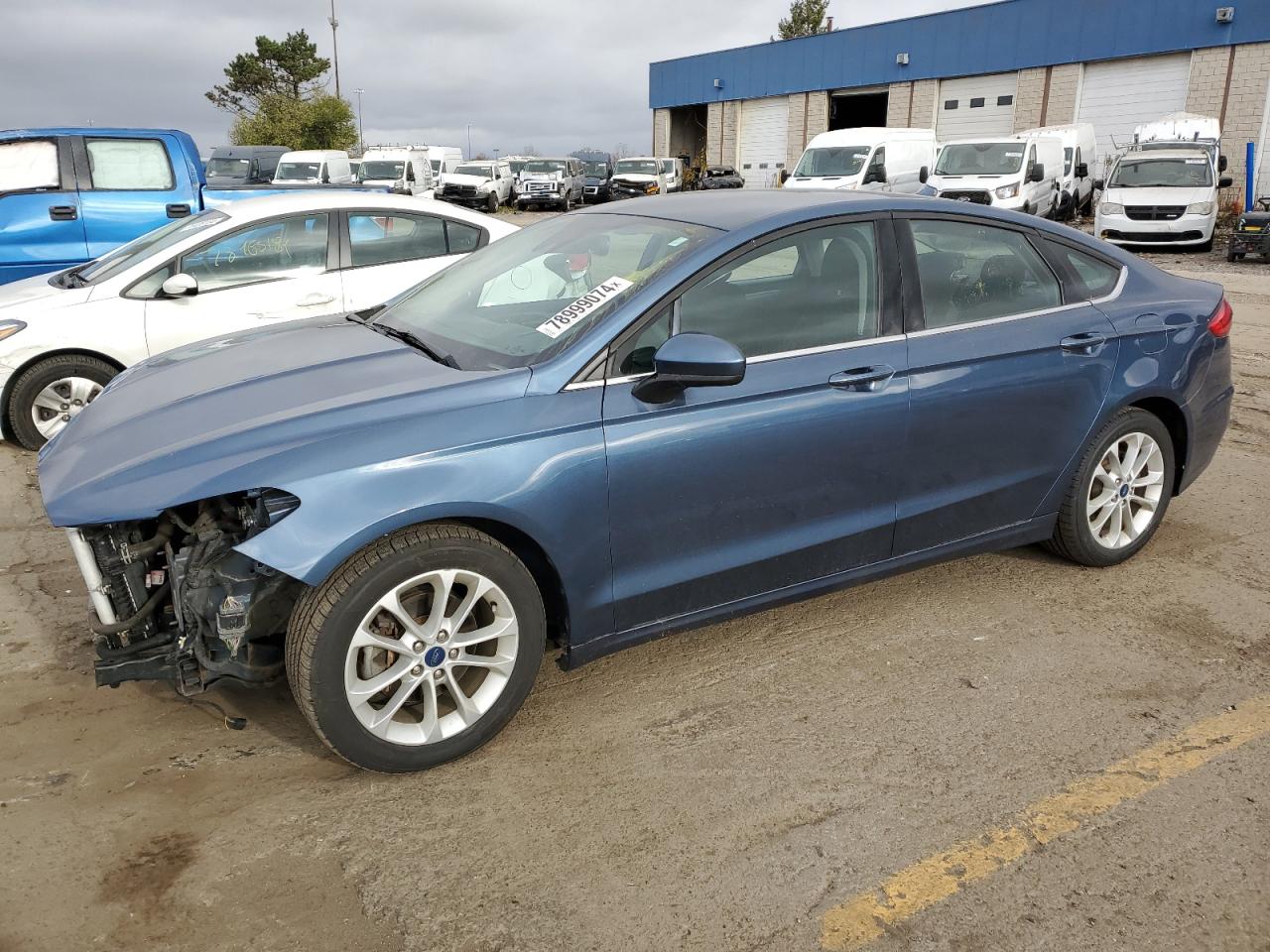 2019 Ford Fusion VIN 3FA6P0LU1KR167819