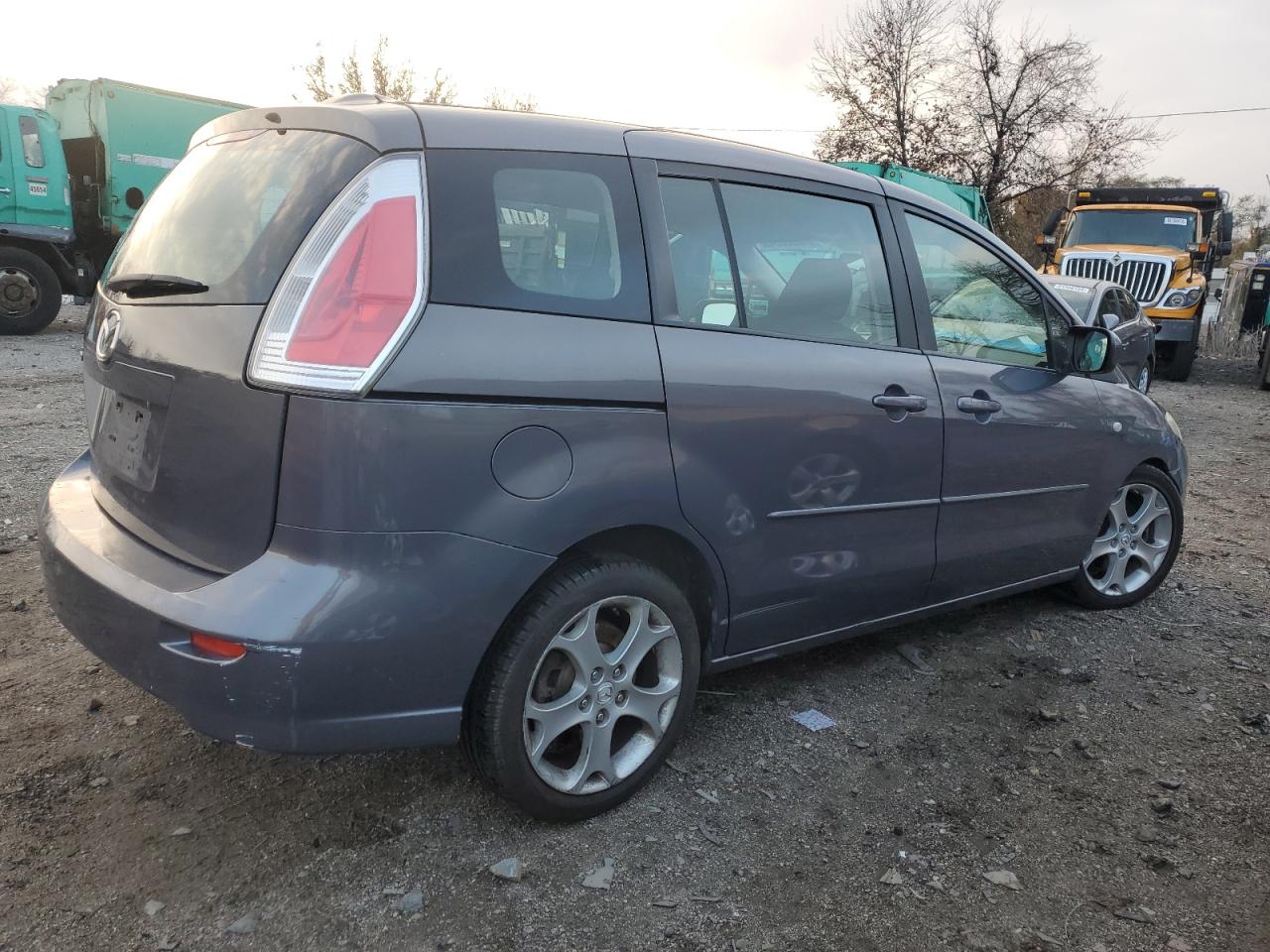 2009 Mazda 5 VIN JM1CR293790346474 Copart auction photo, undercarriage / front end damage thumbnail 3