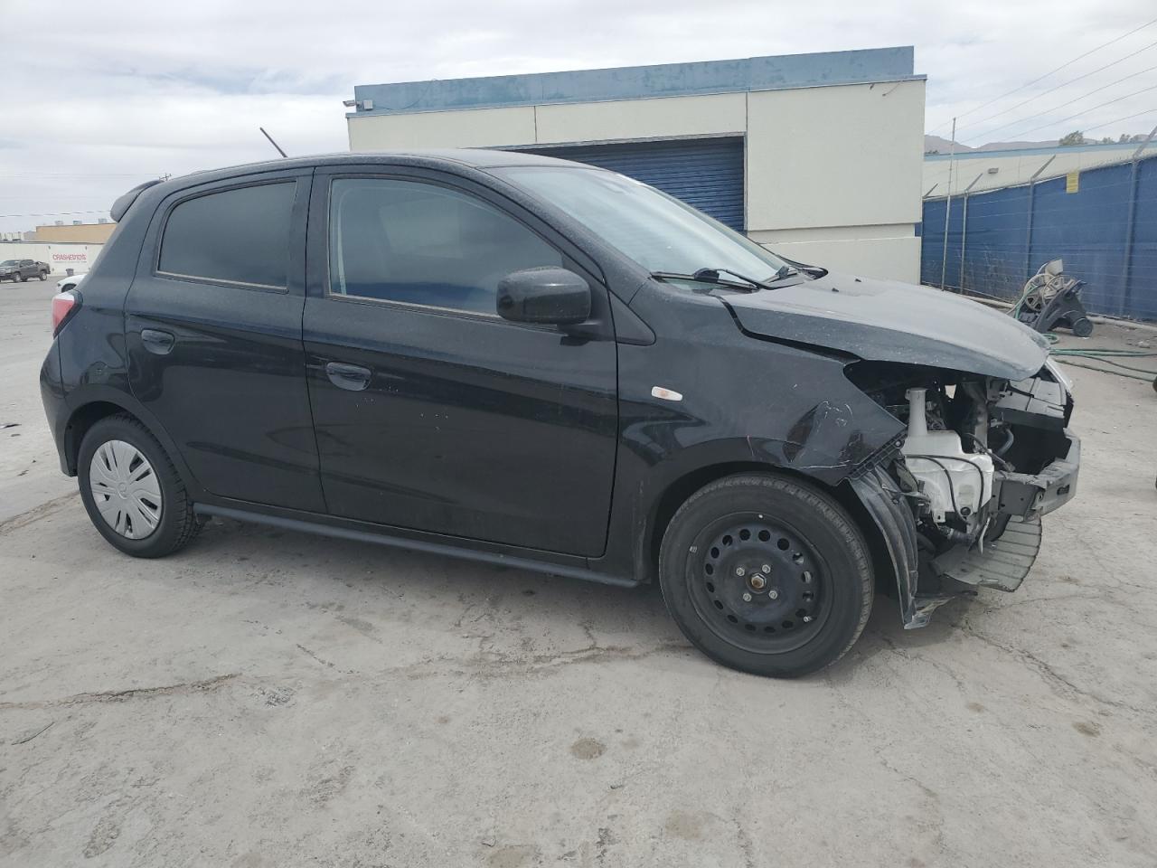2022 Mitsubishi Mirage VIN ML32AUHJ0NH006922 Copart auction photo, front end / mechanical damage thumbnail 4