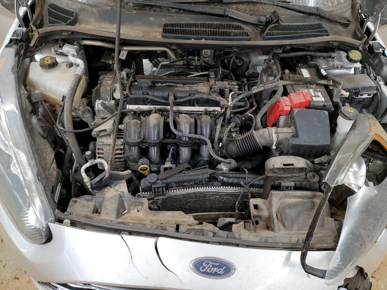 2019 Ford Fiesta VIN 3FADP4EJ3KM124422 Copart auction photo, front end damage thumbnail 12