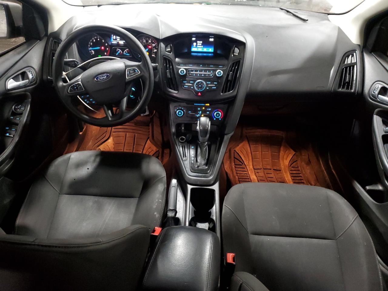 2018 Ford Focus VIN 1FADP3F23JL300502 Copart auction photo, front end / rear end damage thumbnail 8
