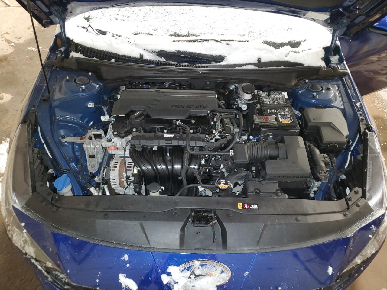 2021 Hyundai Elantra VIN 5NPLL4AG2MH016944 Copart auction photo, vandalism / side damage thumbnail 11