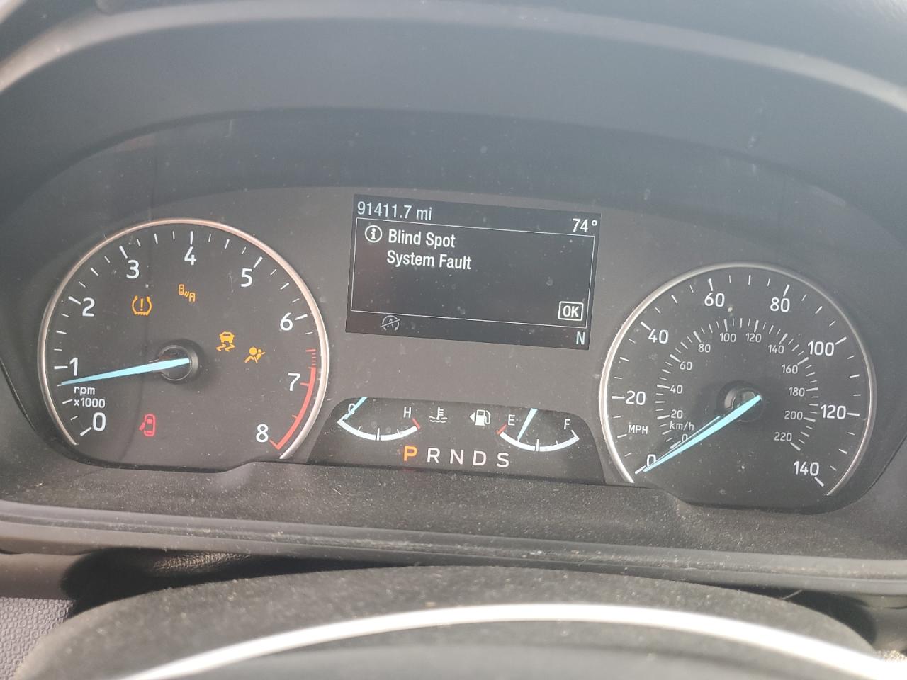 2019 Ford EcoSport VIN MAJ6S3GL4KC279014 Copart auction photo, all over damage thumbnail 9