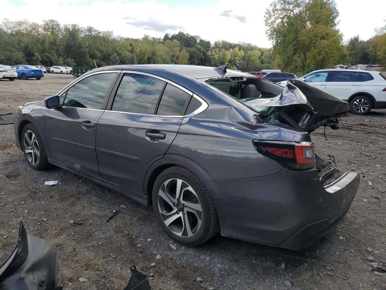 2022 Subaru Legacy VIN 4S3BWAN60N3027473 Copart auction photo, rear end / minor dent/scratches damage thumbnail 2
