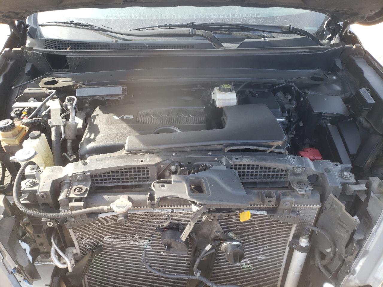 2020 Nissan Pathfinder VIN 5N1DR2AM8LC647233 Copart auction photo, front end damage thumbnail 13
