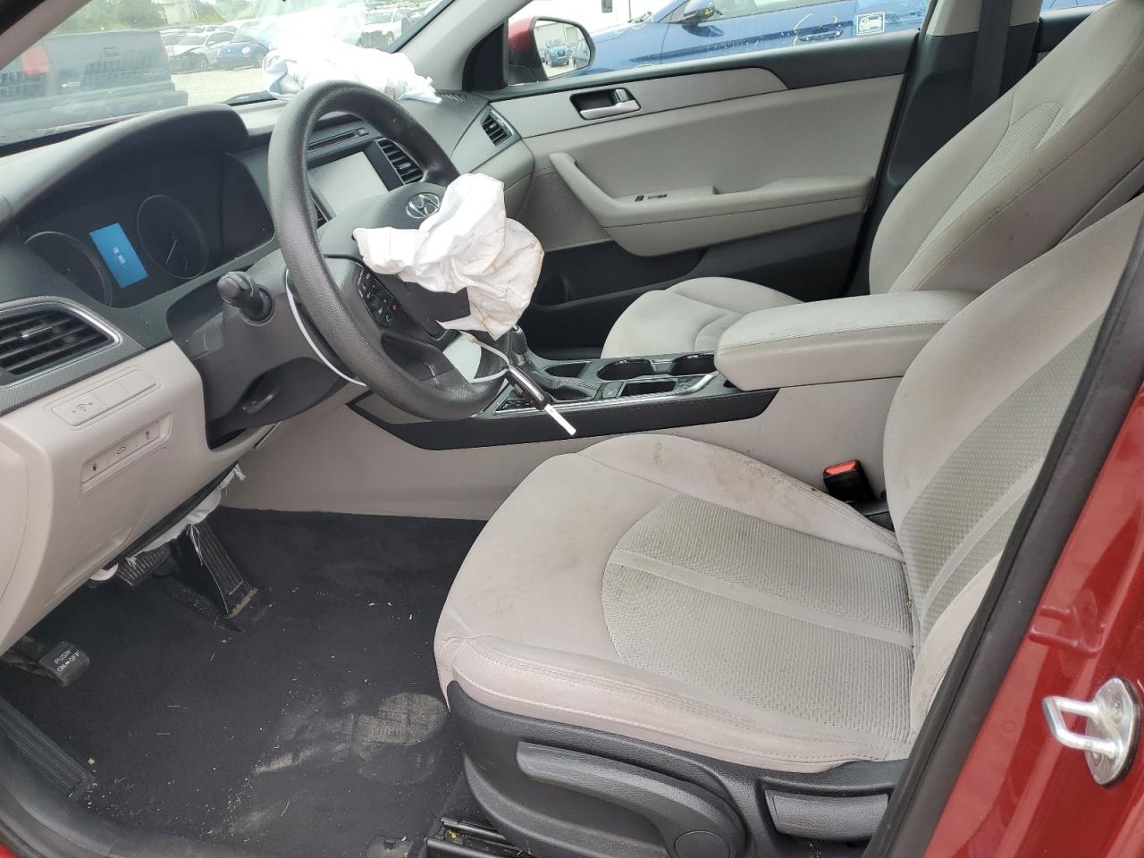 2016 Hyundai Sonata VIN 5NPE24AF8GH302160 Copart auction photo, front end damage thumbnail 7