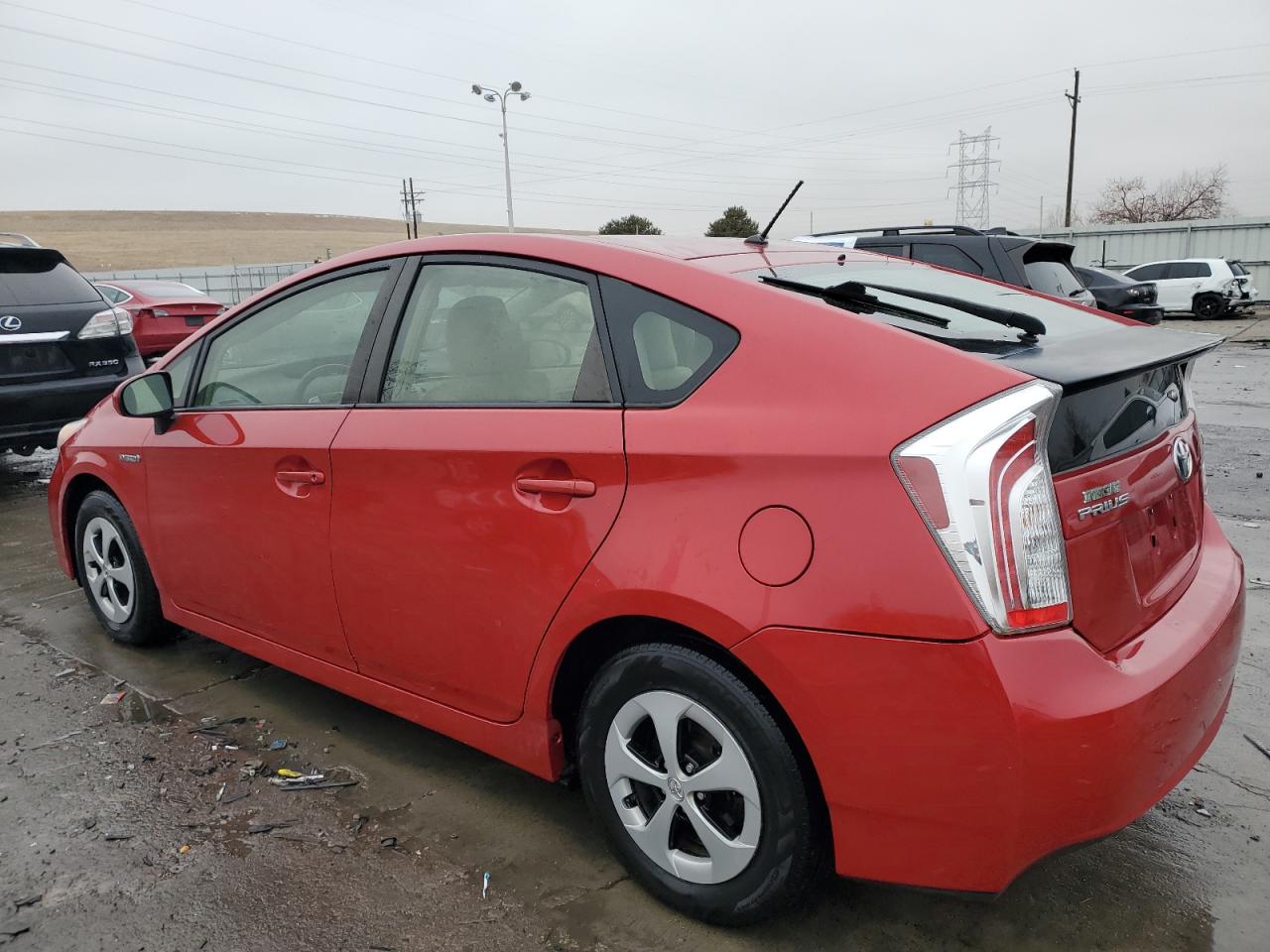 2012 Toyota Prius VIN JTDKN3DU3C1576978 Copart auction photo, mechanical damage thumbnail 2