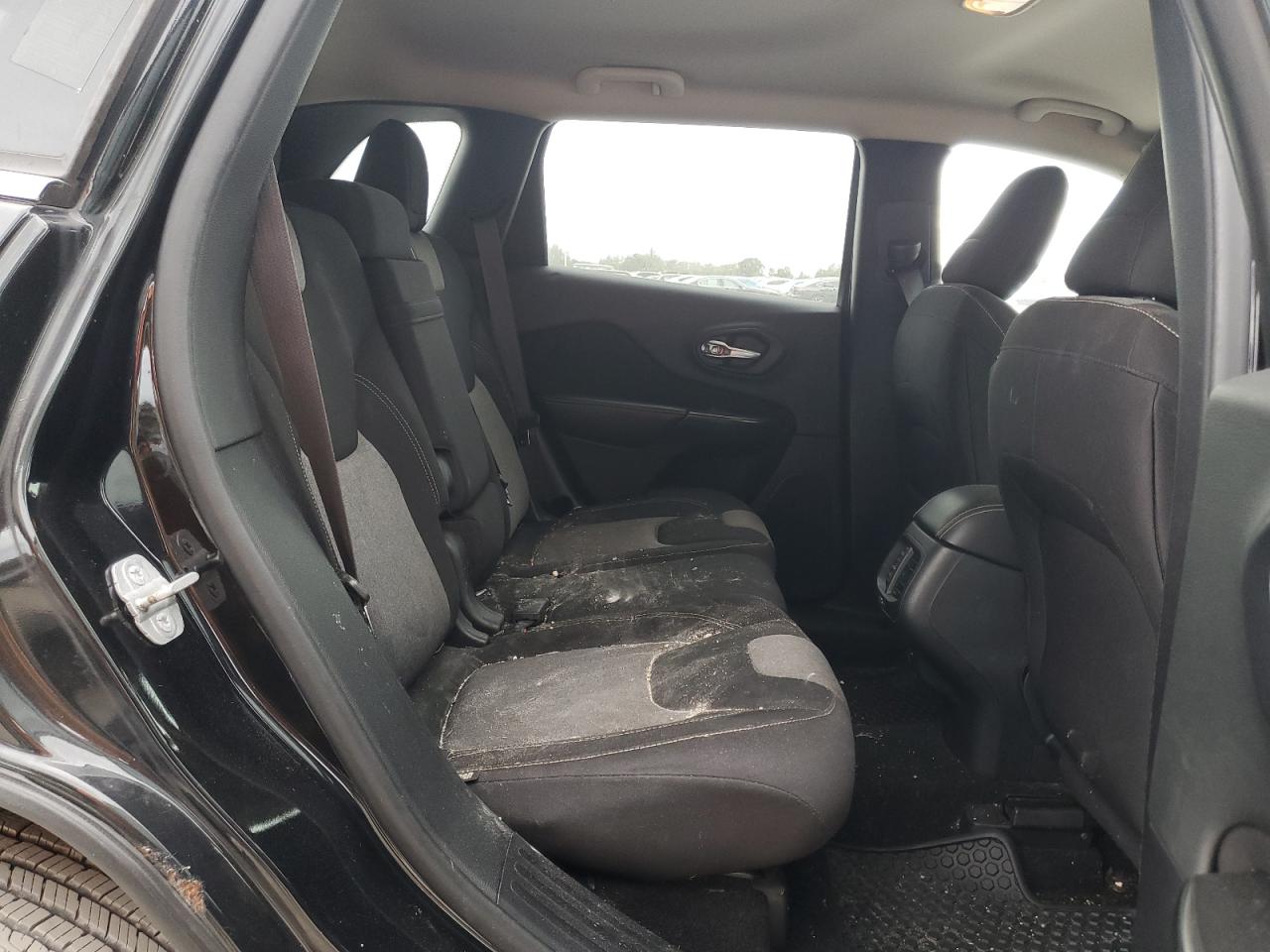 2014 Jeep Grand Cherokee VIN 1C4PJLCB0EW199680 Copart auction photo, front end / side damage thumbnail 11
