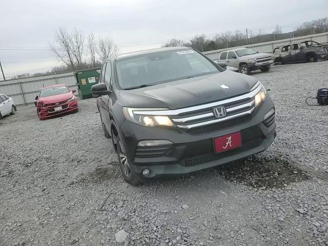 2017 Honda Pilot VIN 5FNYF5H69HB021076 Copart auction photo, side damage thumbnail 12