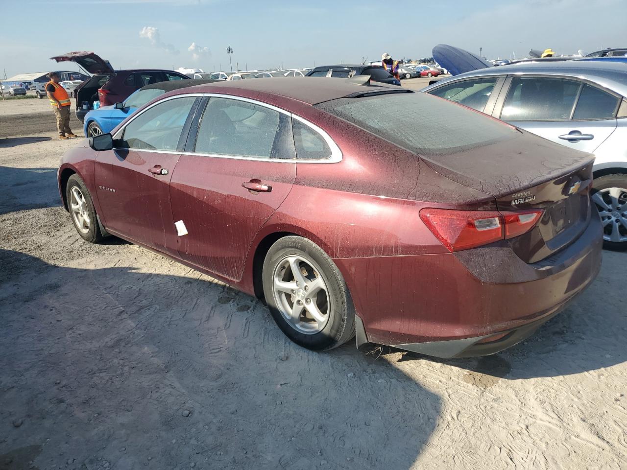 2016 Chevrolet Malibu VIN 1G1ZB5ST7GF175013 Copart auction photo, water/flood damage thumbnail 2