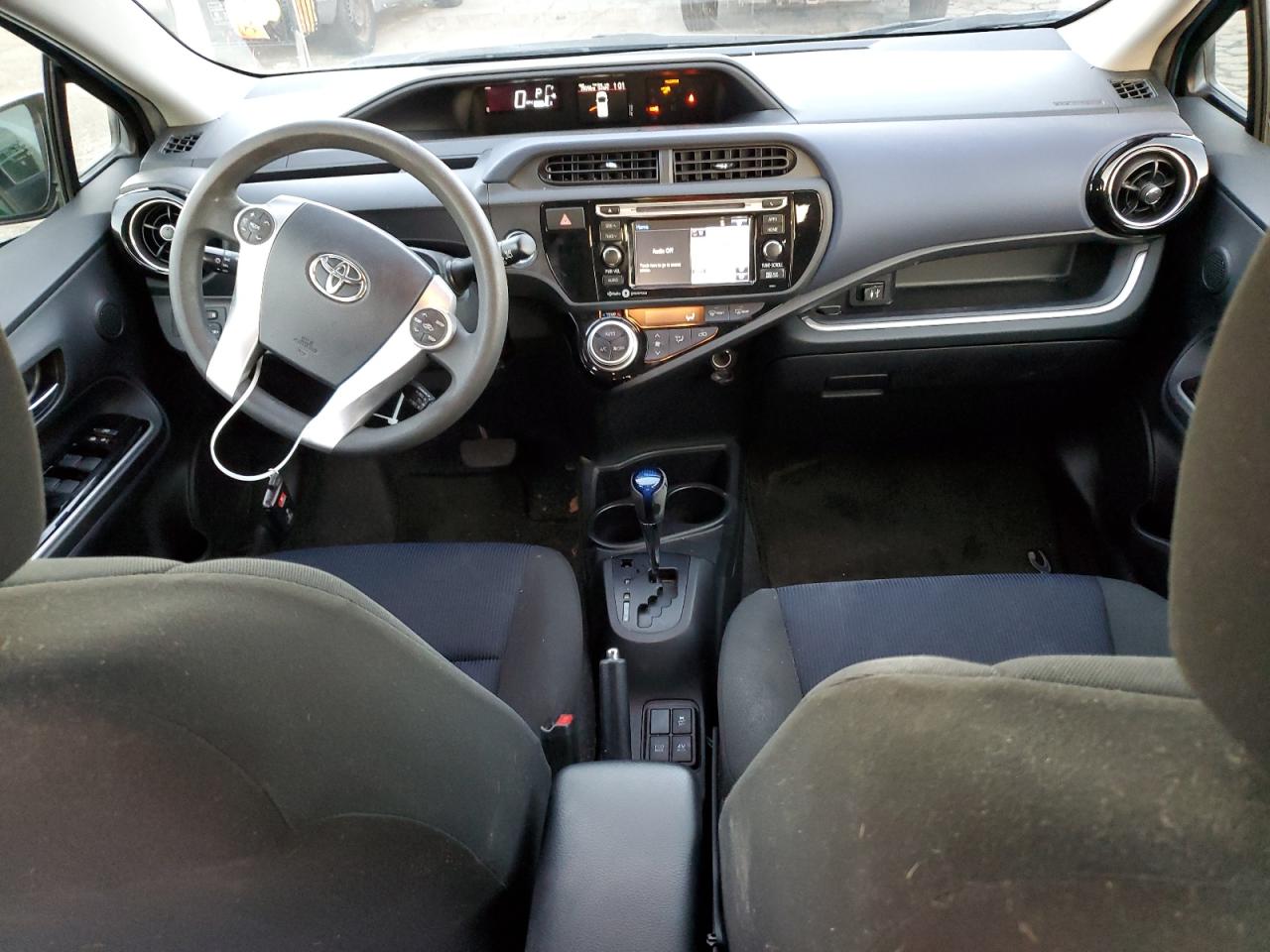 2015 Toyota Prius VIN JTDKDTB38F1107516 Copart auction photo, front end / mechanical damage thumbnail 8