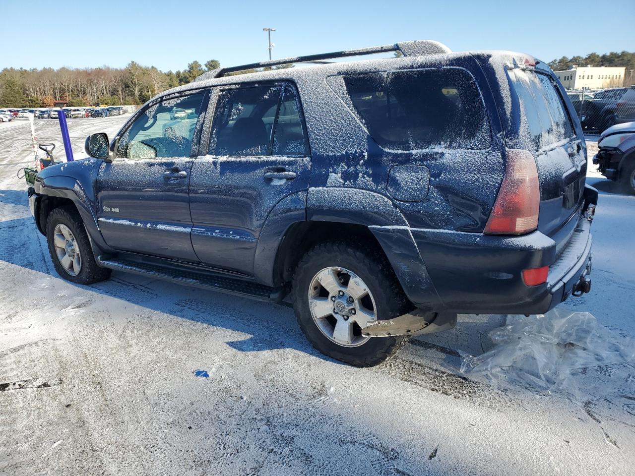 2005 Toyota 4Runner VIN JTEBU14R058051319 Copart auction photo, side / rear end damage thumbnail 2