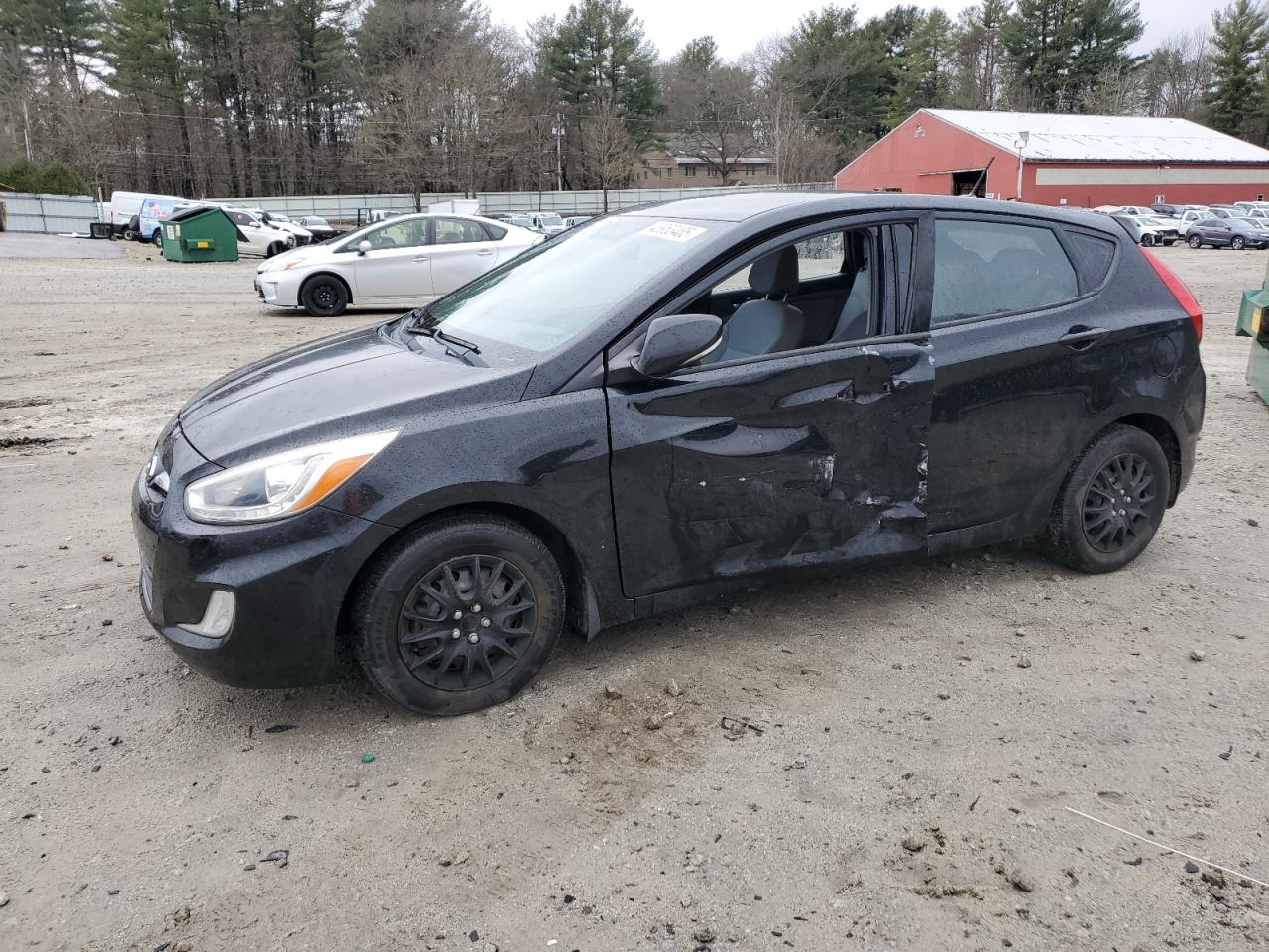 2014 Hyundai Accent VIN KMHCU5AE0EU189544 - Copart auction photo