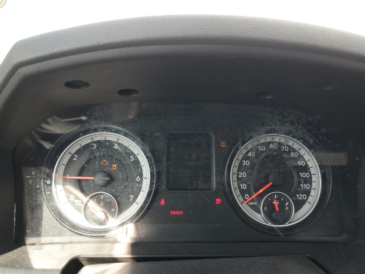 2013 RAM 1500 VIN 3C6JR6AG7DG576525 Copart auction photo, front end / side damage thumbnail 9