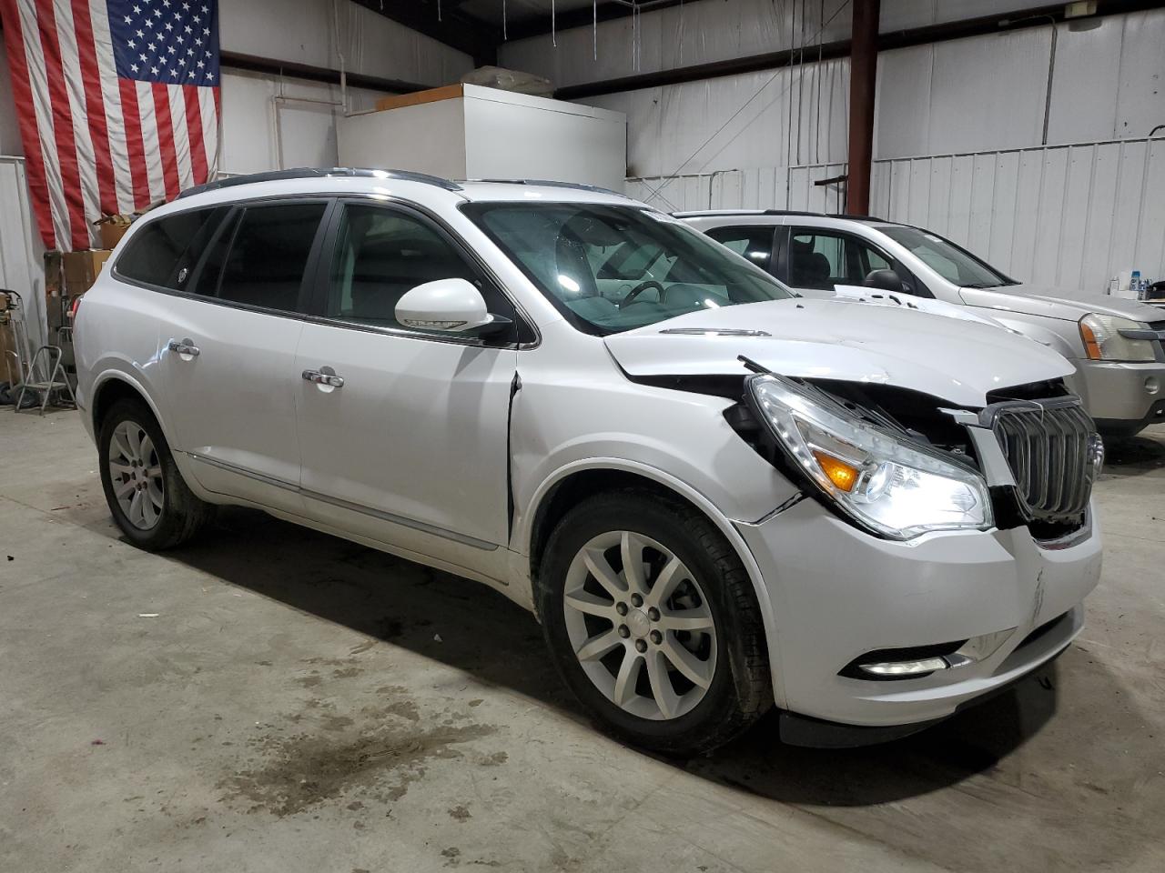2016 Buick Enclave VIN 5GAKVCKD7GJ346094 Copart auction photo, front end damage thumbnail 4