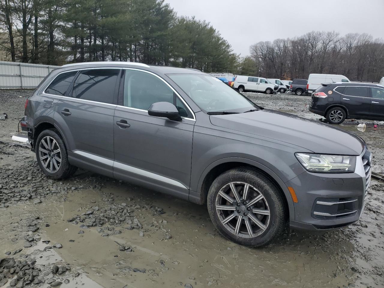 2019 Audi Q7 VIN WA1LHAF72KD025214 Copart auction photo, rear end damage thumbnail 4