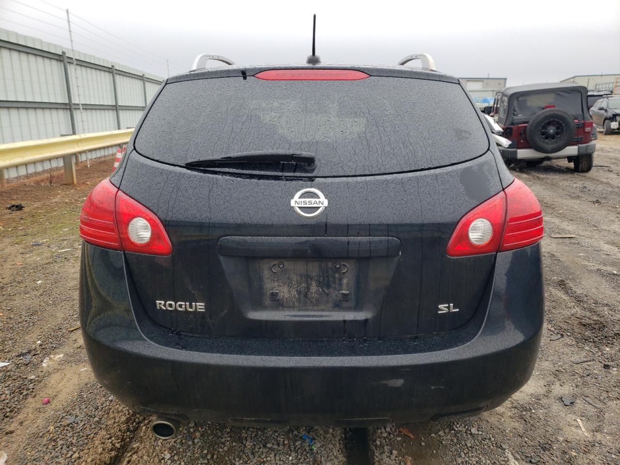 2008 Nissan Rogue VIN JN8AS58TX8W005164 Copart auction photo, undercarriage damage thumbnail 6