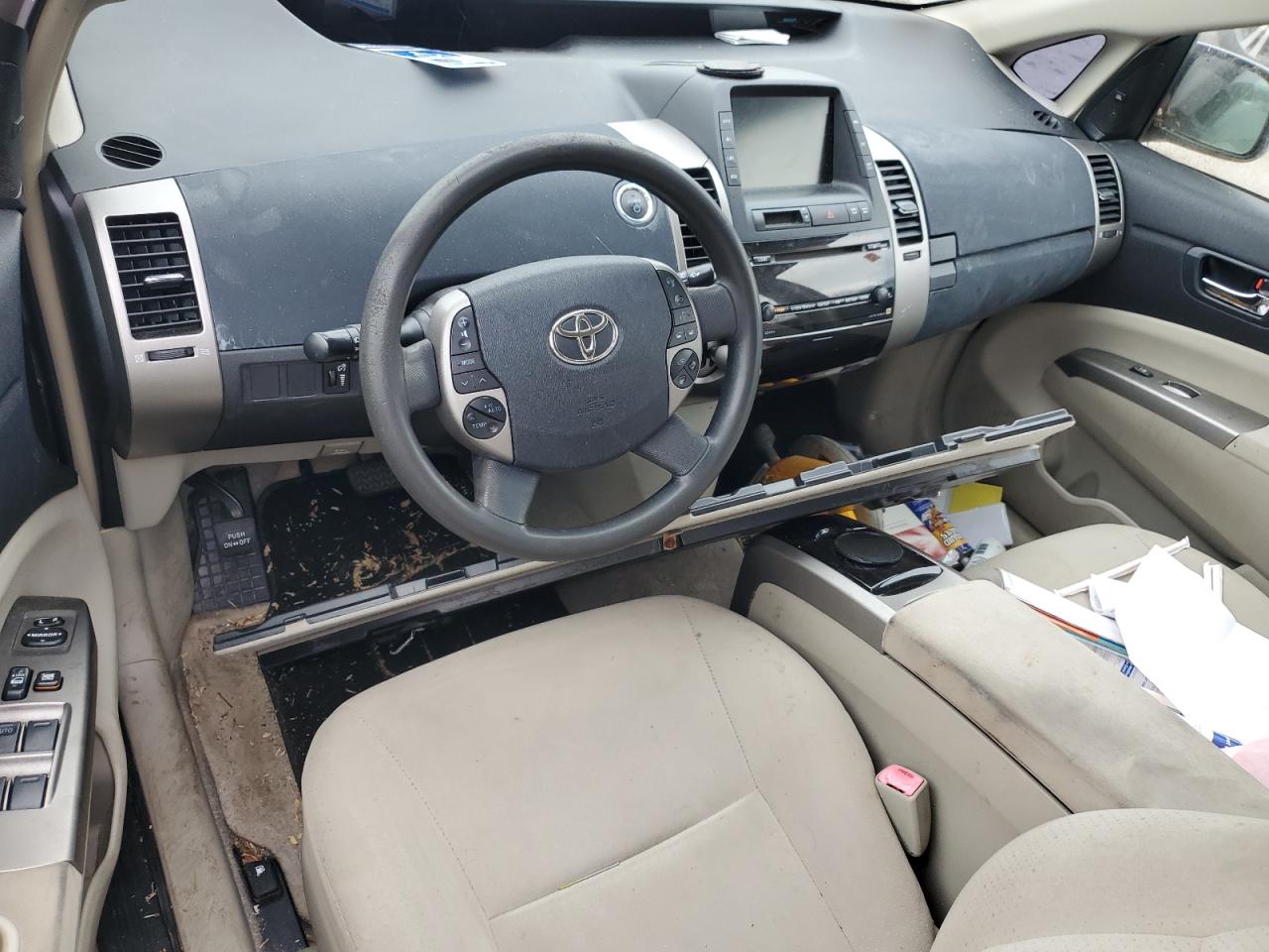 2008 Toyota Prius VIN JTDKB20U087786807 Copart auction photo, biohazard/chemical damage thumbnail 8
