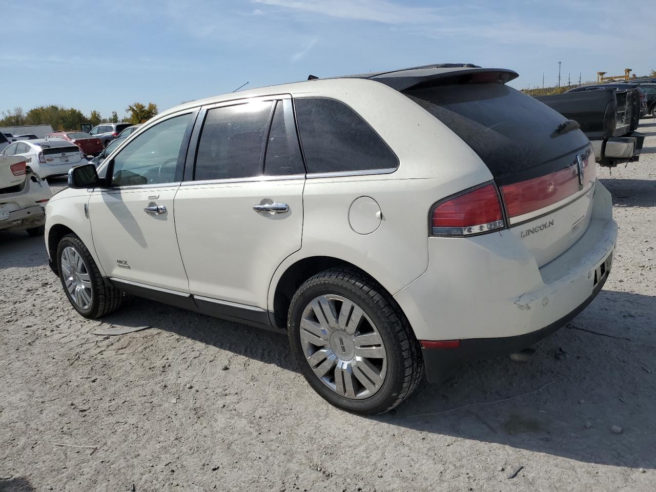 2008 Lincoln MKX VIN 2LMDU88C98BJ32168 Copart auction photo, front end / undercarriage damage thumbnail 2