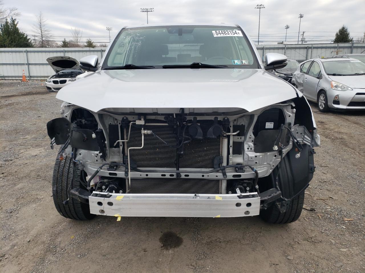 2019 Toyota 4Runner VIN JTEBU5JR6K5731587 Copart auction photo, front end / minor dent/scratches damage thumbnail 5