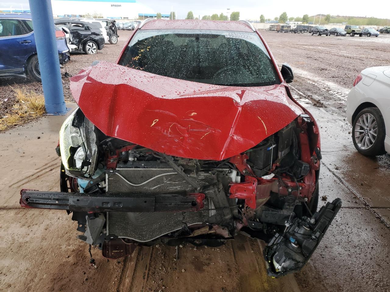 2020 Honda HR-V VIN 3CZRU5H16LM710473 Copart auction photo, front end damage thumbnail 5