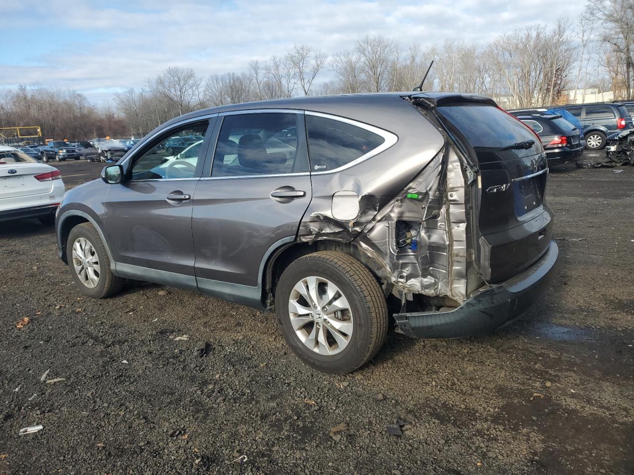 2012 Honda CR-V VIN 5J6RM4H51CL004039 Copart auction photo, rear end / minor dent/scratches damage thumbnail 2