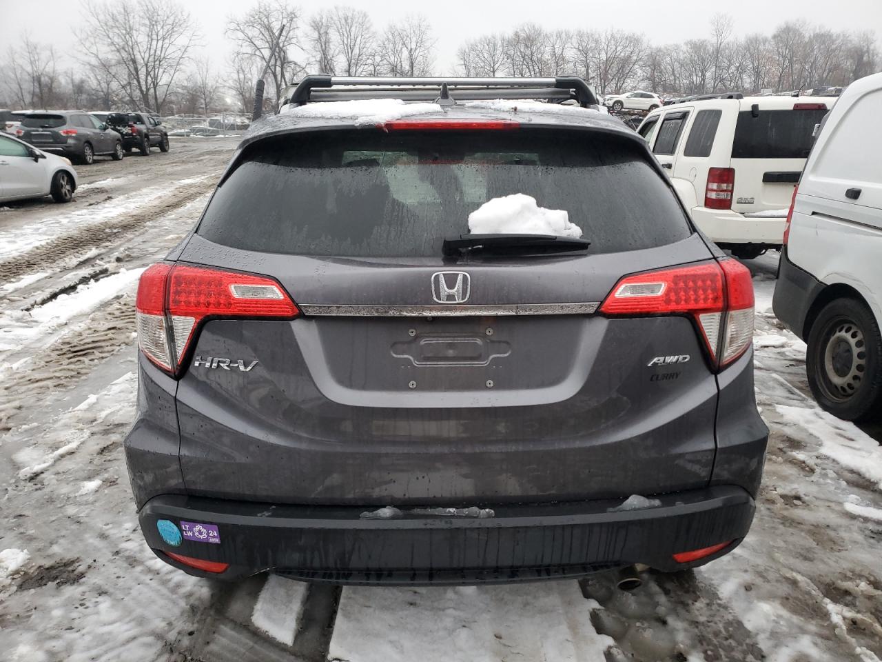 2020 Honda HR-V VIN 3CZRU6H55LM702843 Copart auction photo, all over damage thumbnail 6