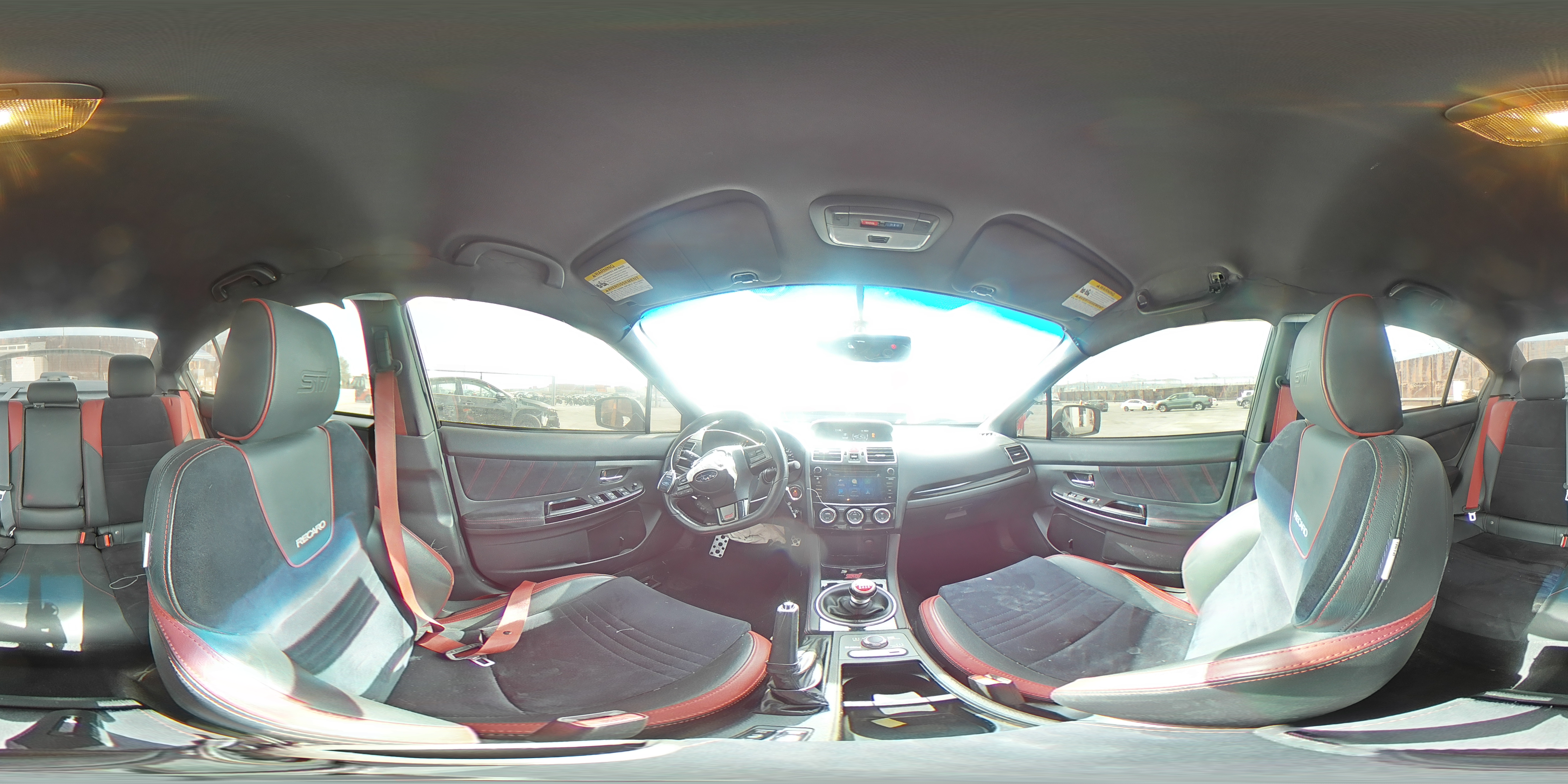 2020 Subaru WRX VIN JF1VA2S6XL9819023 Copart auction photo, front end damage thumbnail 13