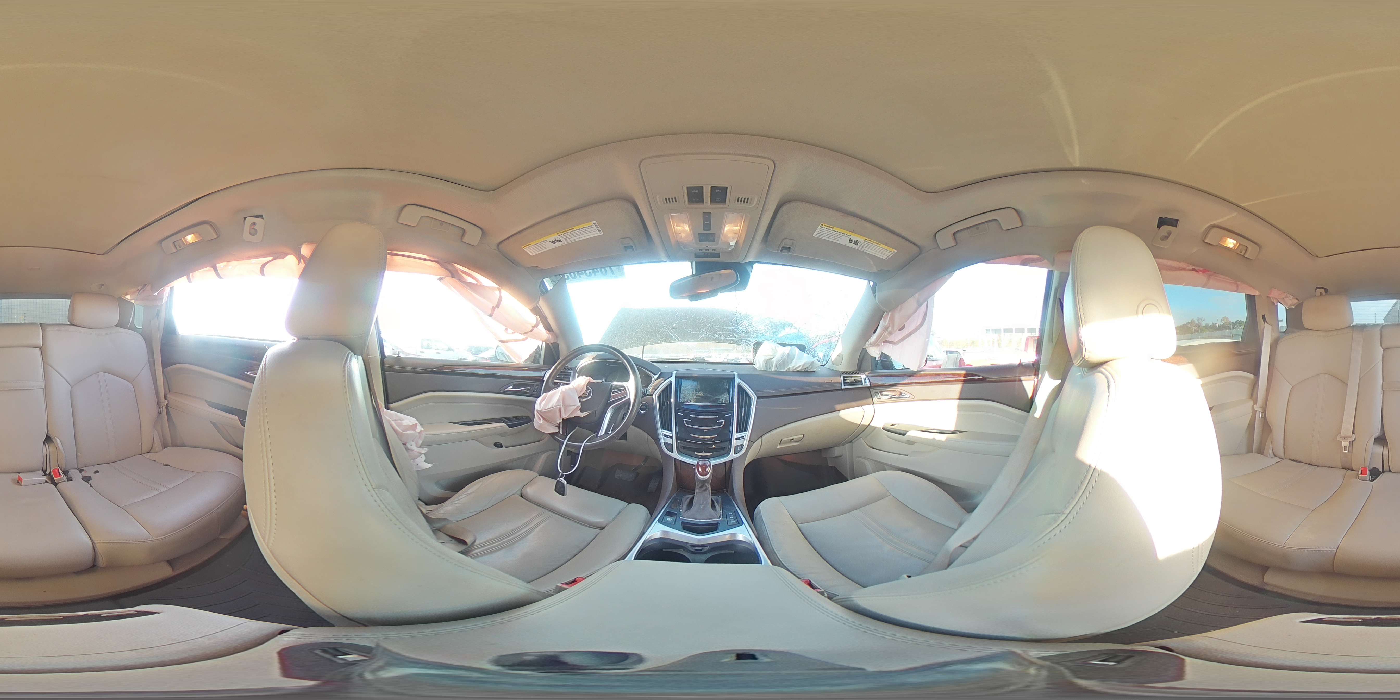 2015 Cadillac SRX VIN 3GYFNDE36FS579903 Copart auction photo, side / minor dent/scratches damage thumbnail 14