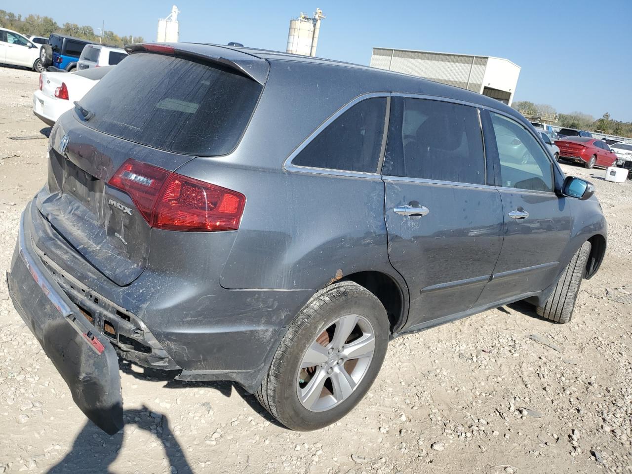 2011 Acura MDX VIN 2HNYD2H26BH543628 Copart auction photo, rear end damage thumbnail 3