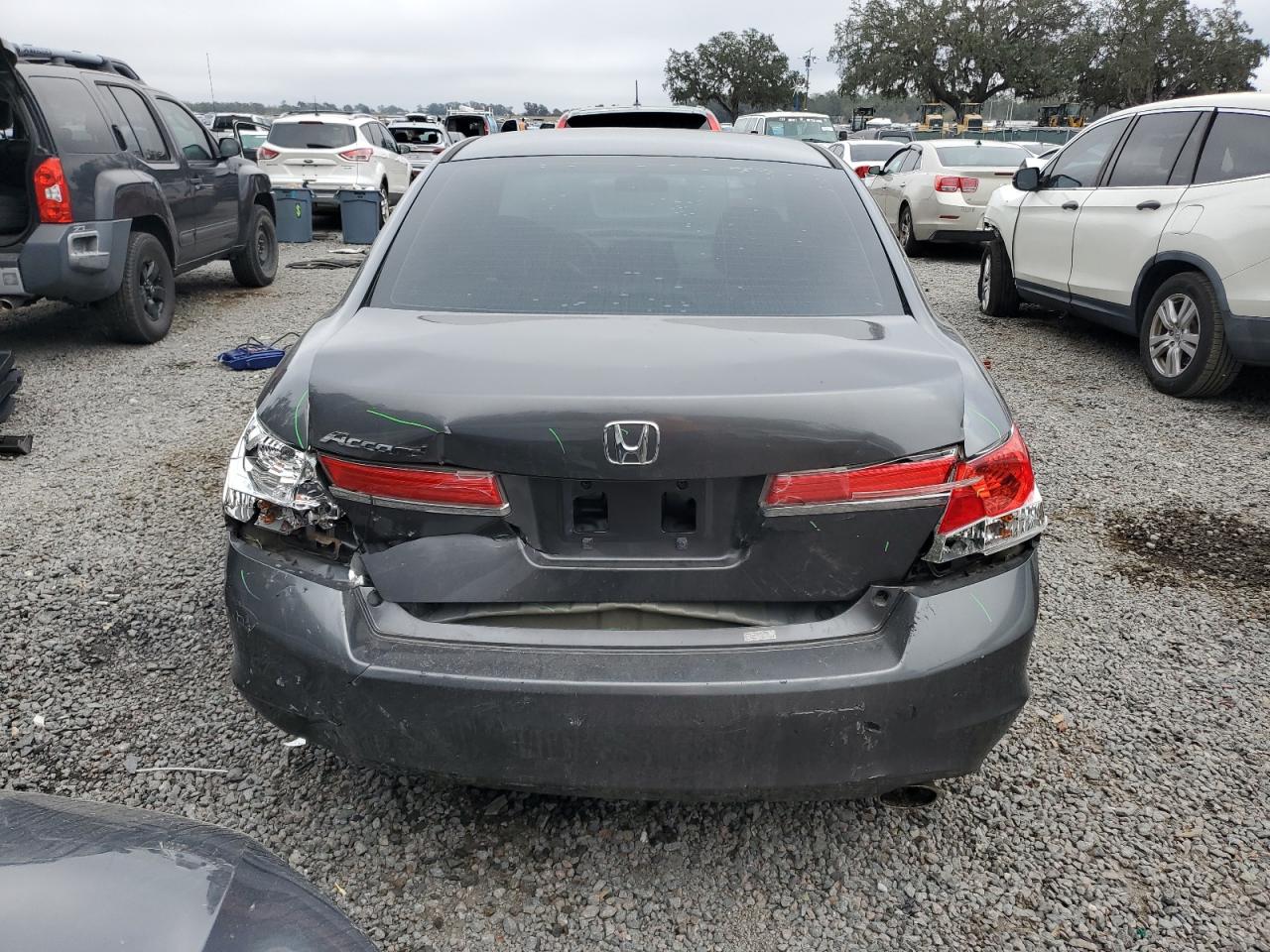2012 Honda Accord VIN 1HGCP2F39CA085457 Copart auction photo, front end / rear end damage thumbnail 6