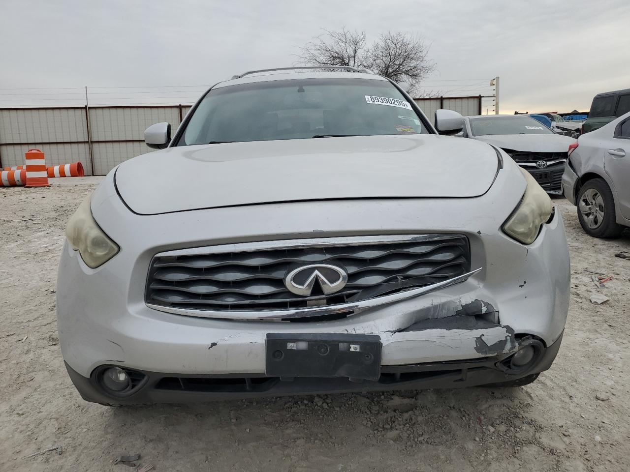 2010 Infiniti FX VIN JN8AS1MU0AM800717 Copart auction photo, front end damage thumbnail 5