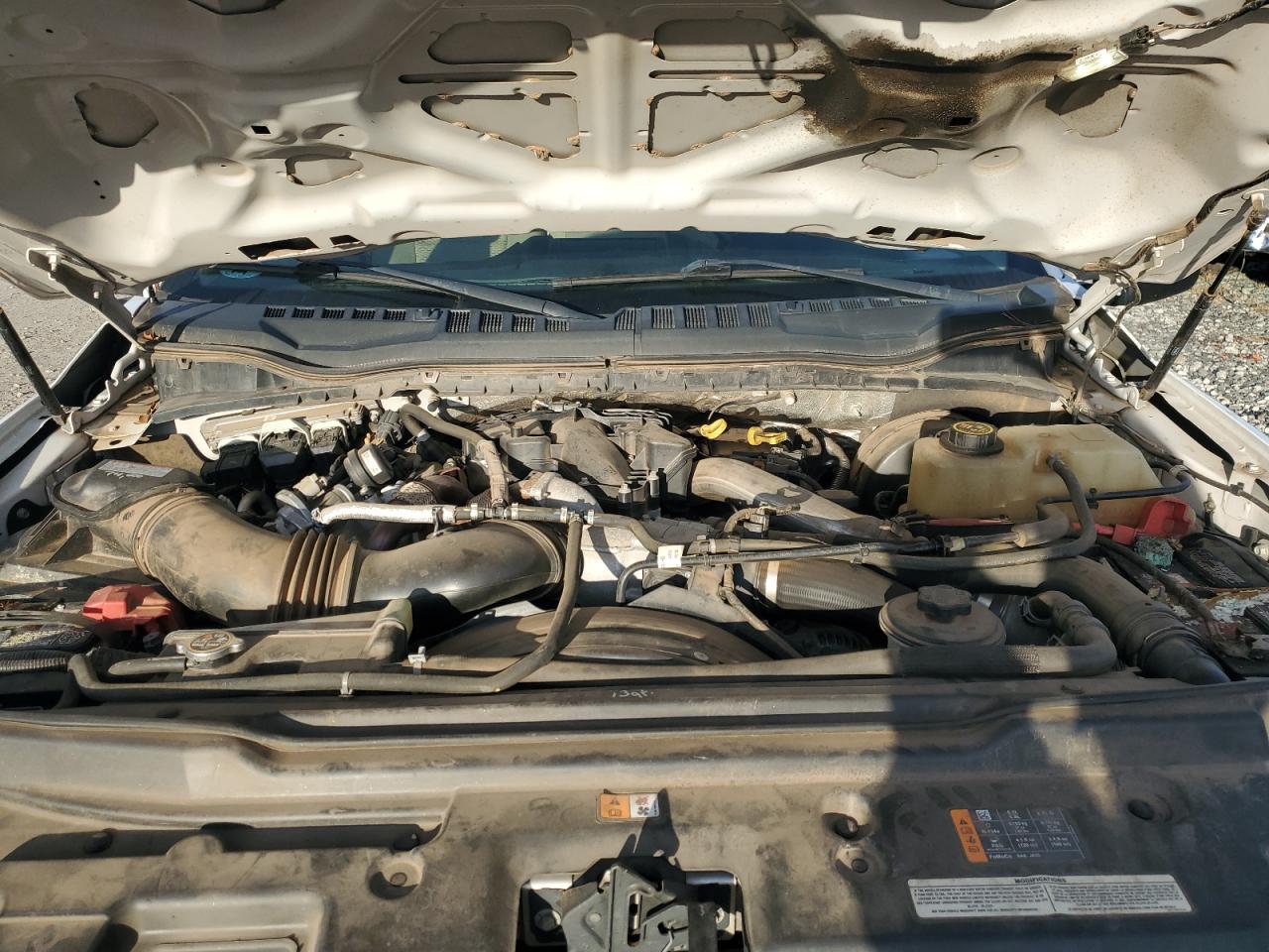 2019 Ford F250 VIN 1FT7W2BT4KEF87227 Copart auction photo, front end / side damage thumbnail 12