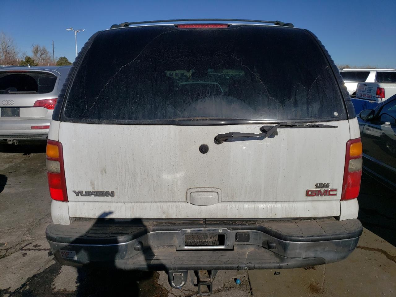 2003 GMC Yukon VIN 1GKEK13Z13R249251 Copart auction photo, front end / hail damage thumbnail 6